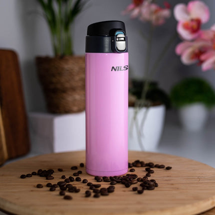 Pink Thermal Cup, 28 oz, Insulated Stainless Steel