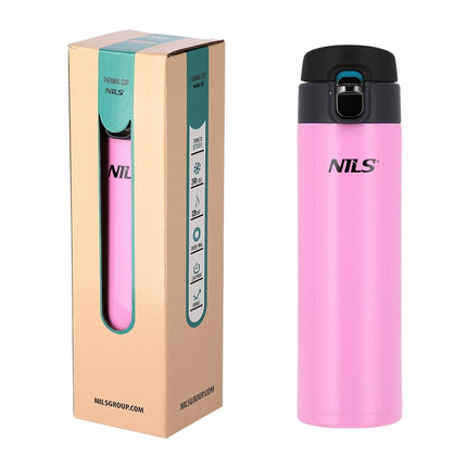 Pink Thermal Cup, 28 oz, Insulated Stainless Steel