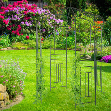 Elegant green finish pavilion, Metal
