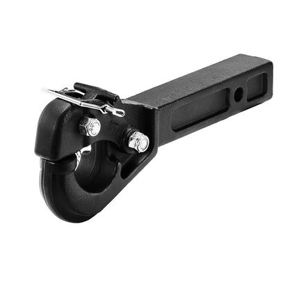 Pintle Hook Hitch, 20,000 lb, 2-Inch Receiver, 2.5-3 in Lunette