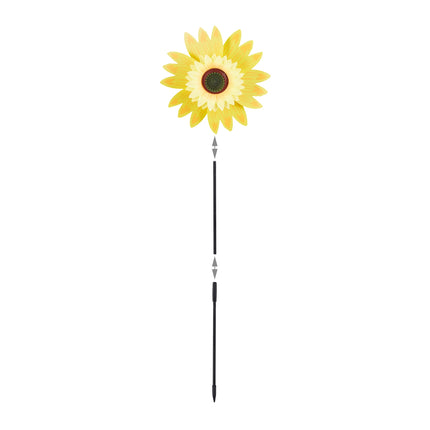 Pinwheel flower garden