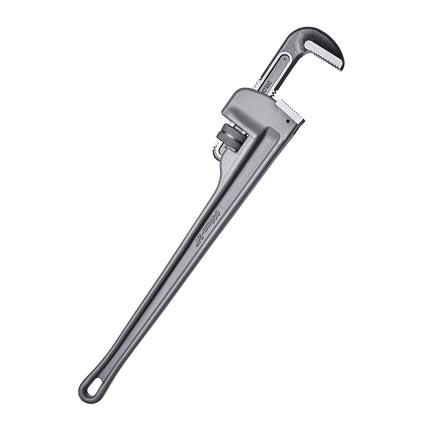 Pipe Wrench, 24-Inch Aluminum, Adjustable 4.1-In Jaw