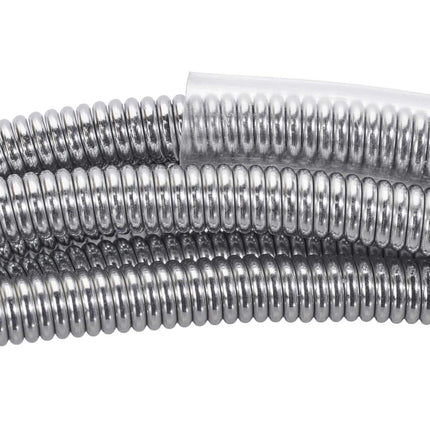 Pipe cleaning spiral with claw