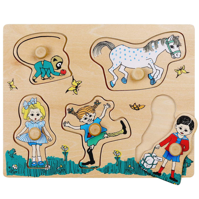 Pippi Puzzle mit Knospen 5 Teile