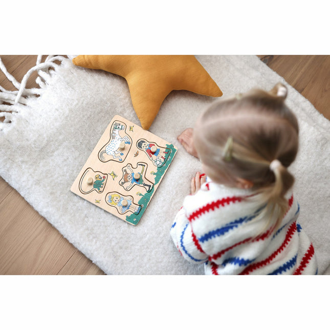 Pippi Puzzle mit Knospen 5 Teile