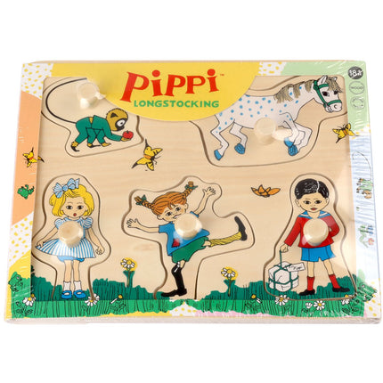 Pippi puzzle s úchyty, 5 dílků