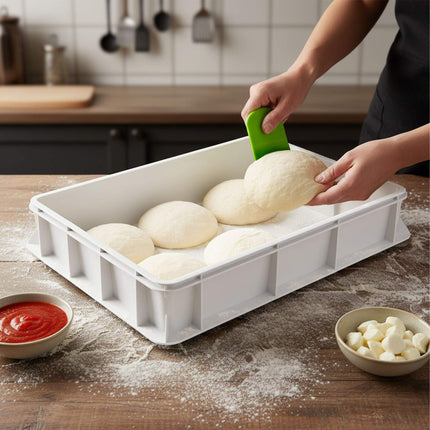 Pizzaballen-Gärkasten-Set – Fasst 12 Teiglinge, Stapelbar