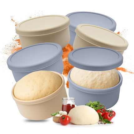 Pizza Dough Proofing Box Set with Lids