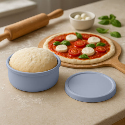 Pizza Dough Proofing Boxes with Lids, 4 Pack