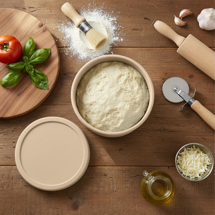 Pizza Dough Proofing Boxes with Lids, 4 Pack