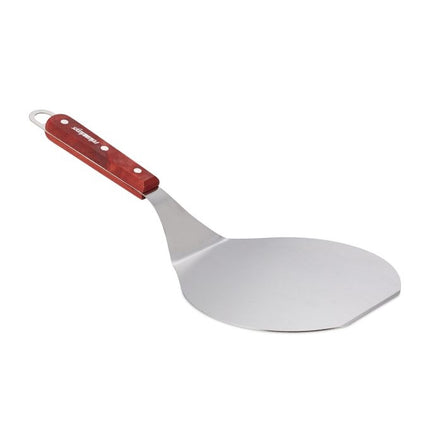 Pizza Slider with red-brown wooden handle