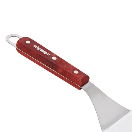 Pizza Slider with red-brown wooden handle