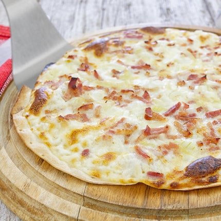 Lopata na pizzu s dřevěnou rukojetí