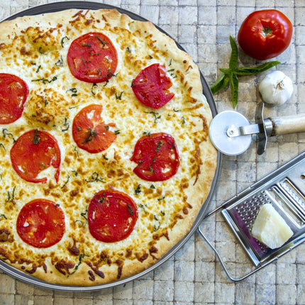 Talíř na pizzu perforovaný, sada