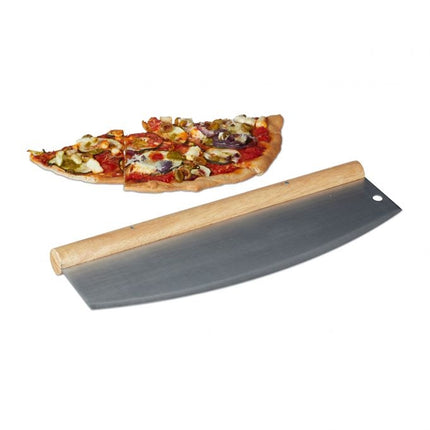 Pizza-Wiegemesser aus Edelstahl