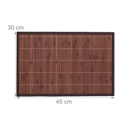 Placemats 4-pack bamboo