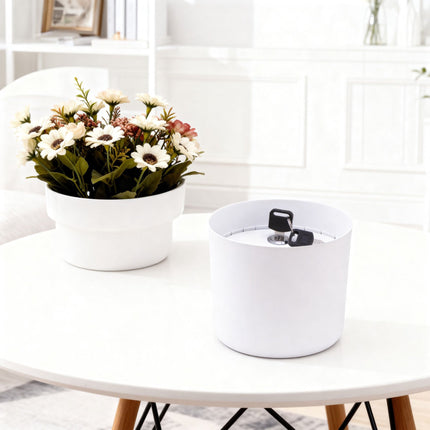 Plant Pot Safe with Lockable Compartment, 2 Keys