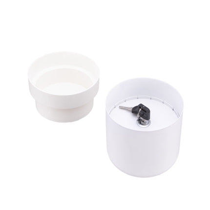 Plant Pot Safe with Lockable Compartment, 2 Keys