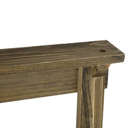Gartentisch mit 3 Schubladen & Haken, 78x38x112 cm