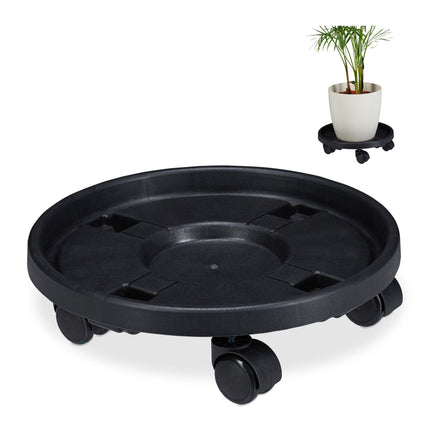Plant roller Plastic Large Set of 2