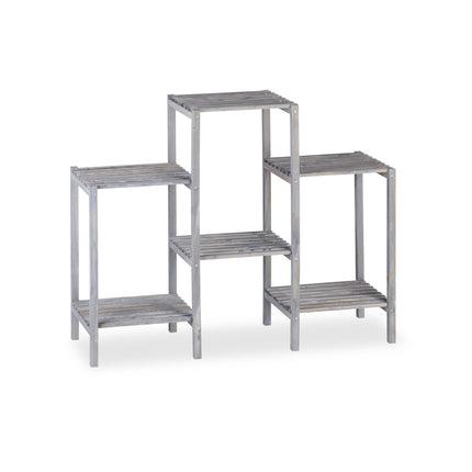 Plant shelf with 6-7 shelves