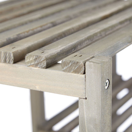 Plant shelf with 6-7 shelves