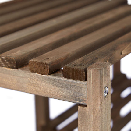 Plant shelf with 6-7 shelves