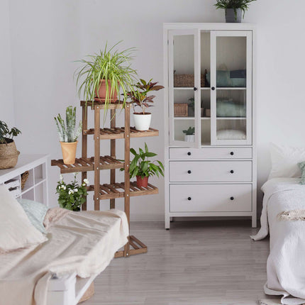 Pflanzenregal Holz 5 Böden