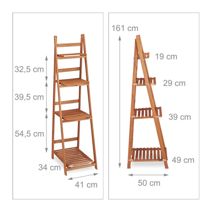 Plant shelf wood
