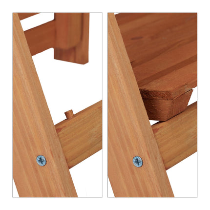 Plant shelf wood