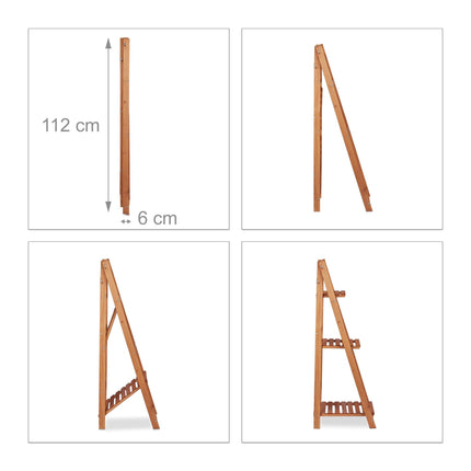 Plant shelf wood