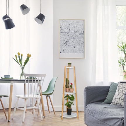 Support à plantes avec 3 étagères