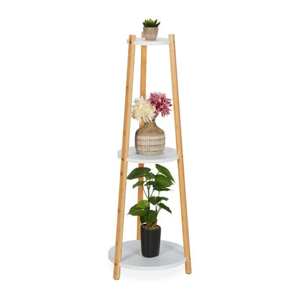 Support à plantes avec 3 étagères