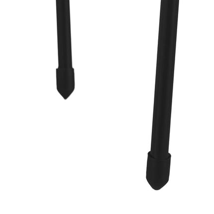 Plant support 76 cm black, set of 2