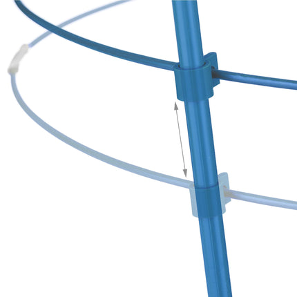 Plant support 76 cm blue, set of 2