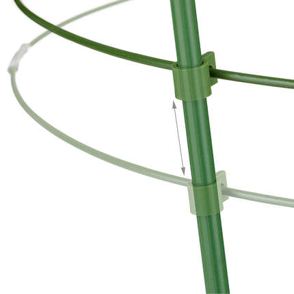 Plantensteunen 76 cm groen, set van 6