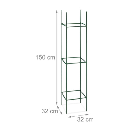 Ensemble de tuteurs pour plantes de 4 150 cm