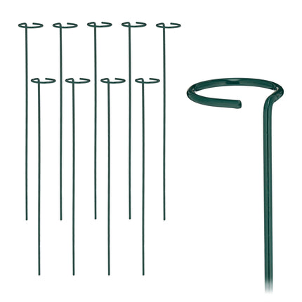 Pflanzenstützen aus Metall 10er-Pack