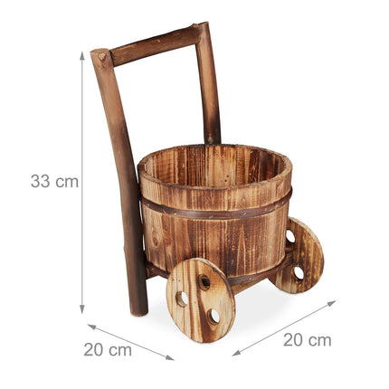 Plant wheelbarrow set of 2