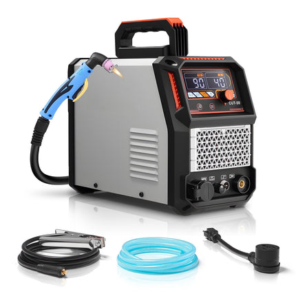 Plasma Cutter 50A, 220V Non-Touch Pilot Arc, Digital Display
