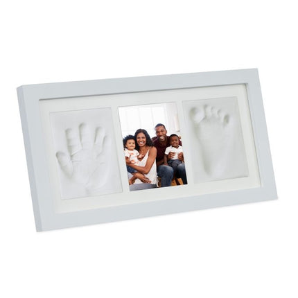 Plaster cast set for baby with photo frame