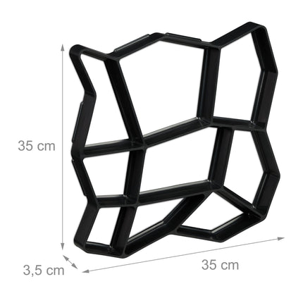Gipsform 9 Kammern 35 x 35 cm