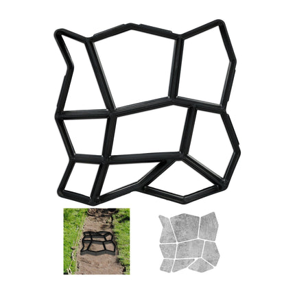 Gipsform 9 Kammern 35 x 35 cm