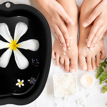Plastic Foot Bath Basin with Massage Nubs