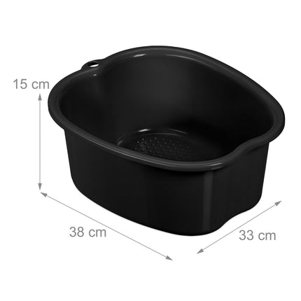 Plastic Foot Bath Basin with Massage Nubs