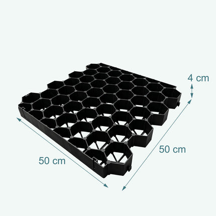 Plastic Grass Grid for Driveways & Paths, Easy Install
