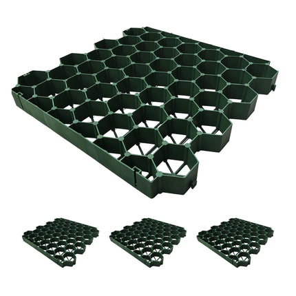 Plastic Lawn Grid for Ground Stabilization, 50x50 cm