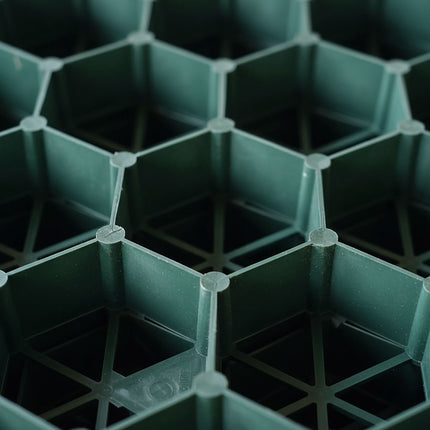 Plastic Lawn Grid for Ground Stabilization, 50x50 cm