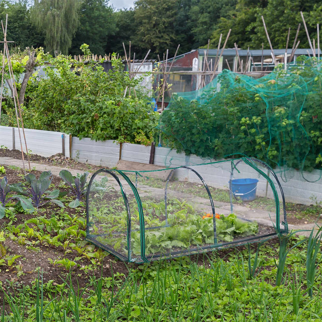 Plastic garden greenhouse tent