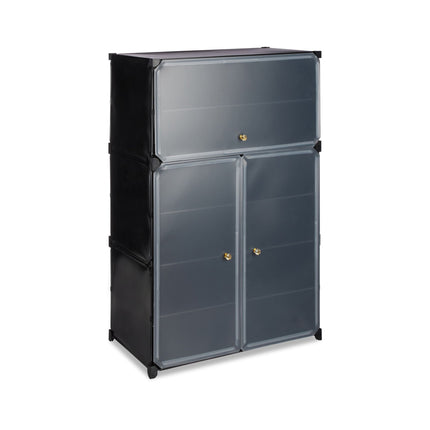 Plastic shoe cabinet